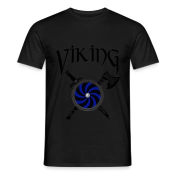 viking - T-shirt homme - noir - Devant - AI Model Male 178 light (178cm)
