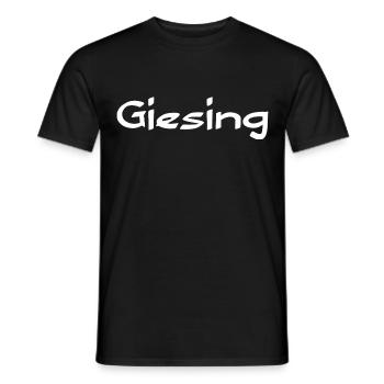 Bayern Giesing bayrisch Motive Geschenk - Männer T-Shirt - Schwarz - Vorne - AI Model Male 178 light (178cm)