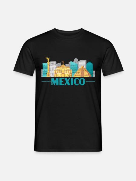 Mexico City Stadt - Men's T-Shirt - black