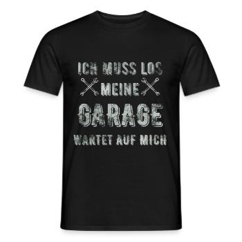 Mechniker Automechaniker Automechatroniker - Männer T-Shirt - Schwarz - Vorne - AI Model Male 178 light (178cm)
