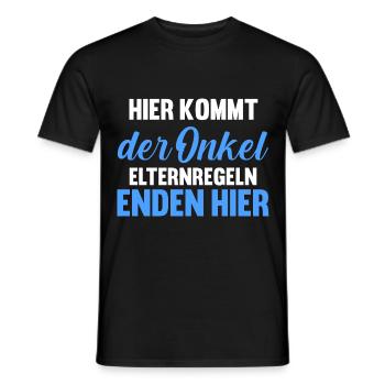 Patenonkel Pate Onkel - Männer T-Shirt - Schwarz - Vorne - AI Model Male 178 light (178cm)