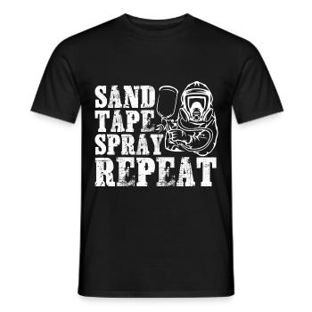 Maler und Lackierer, der Beste und Nervigste Beruf - Männer T-Shirt - Schwarz - Vorne - AI Model Male 178 light (178cm)
