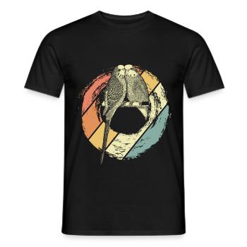 Perruque - T-shirt homme - noir - Devant - AI Model Male 178 light (178cm)
