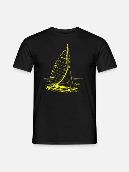 Catamaran - T-shirt homme - noir