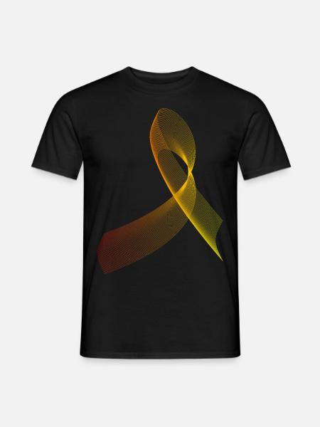 Cool, abstract and futuristic pattern - Men's T-Shirt - black