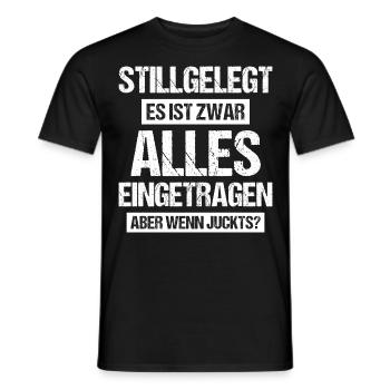 Stillgelegt Auto Tunner - Männer T-Shirt - Schwarz - Vorne - AI Model Male 178 light (178cm)
