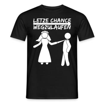Junggesellenabschied Party Junggeselle - Männer T-Shirt - Schwarz - Vorne - AI Model Male 178 light (178cm)