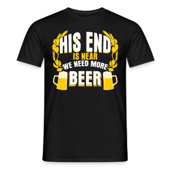 Junggesellenabschied Beer Enterrement de vie de garçon - T-shirt homme - noir - Devant - AI Model Male 178 light (178cm)