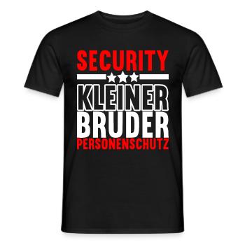 Bruder Geburtstag - Männer T-Shirt - Schwarz - Vorne - AI Model Male 178 light (178cm)