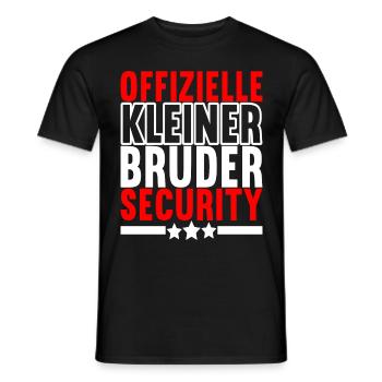 Bruder Geburtstag - Männer T-Shirt - Schwarz - Vorne - AI Model Male 178 light (178cm)