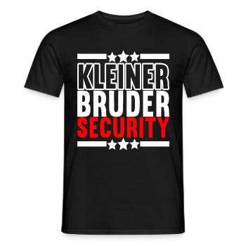 Bruder Geburtstag - Männer T-Shirt - Schwarz - Vorne - AI Model Male 178 light (178cm)