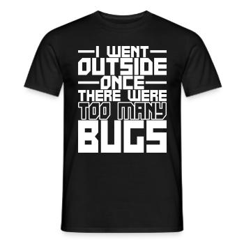 Programmeurs Programmeurs Informaticiens - T-shirt homme - noir - Devant - AI Model Male 178 light (178cm)