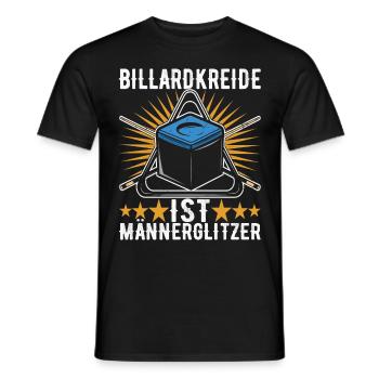 Pool Billard - Männer T-Shirt - Schwarz - Vorne - AI Model Male 178 light (178cm)
