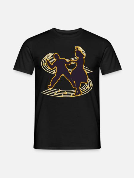 Boogie Woogie Musique Boogie-Woogie Swing - T-shirt homme - noir