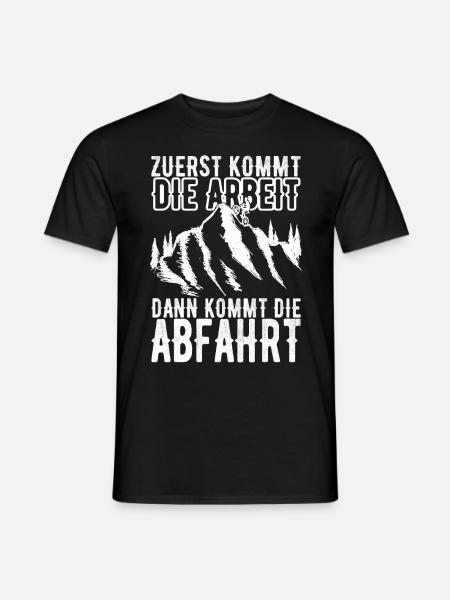 Fahrrad Fahrradfahren MTB - Männer T-Shirt - Schwarz