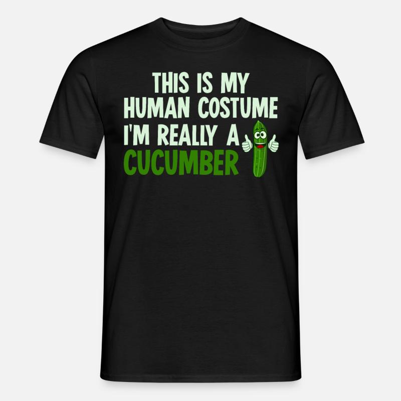 Concombre Concombre Costume Concombre - T-shirt homme - noir