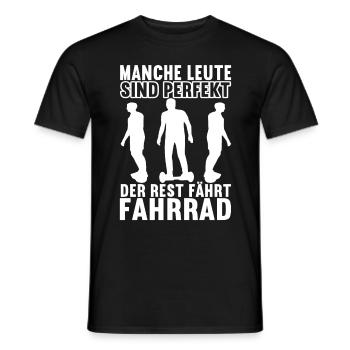 Hoverboard Skating - Männer T-Shirt - Schwarz - Vorne - AI Model Male 178 light (178cm)