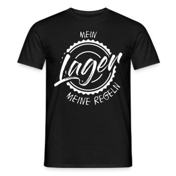 Lagerist Gabelstapler Lagerarbeiter - Männer T-Shirt - Schwarz - Vorne - AI Model Male 178 light (178cm)