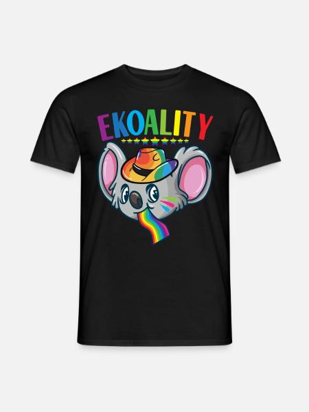 Fierté gaie LGBTQ - T-shirt homme - noir