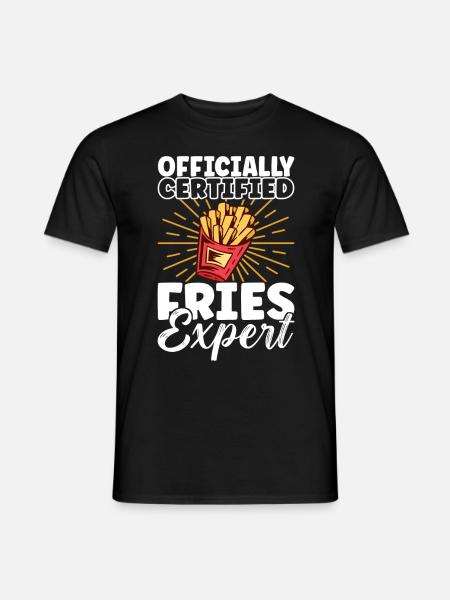 Hamburgers de restauration rapide - T-shirt homme - noir