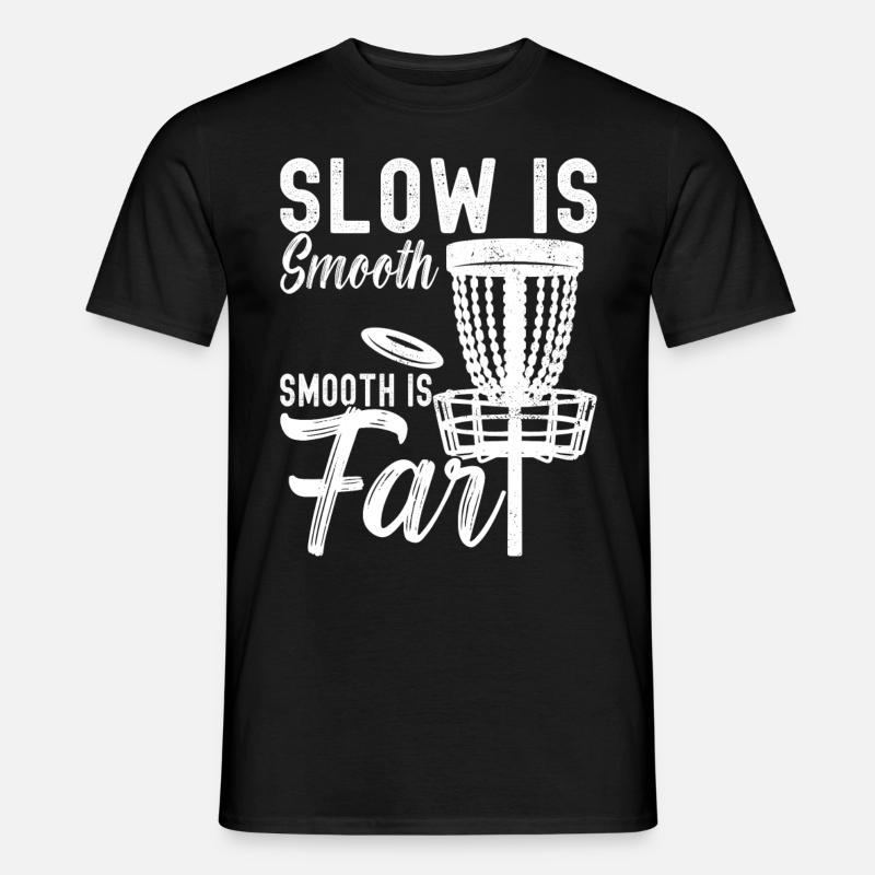 Disc Golf Disc Golfer - Männer T-Shirt - Schwarz