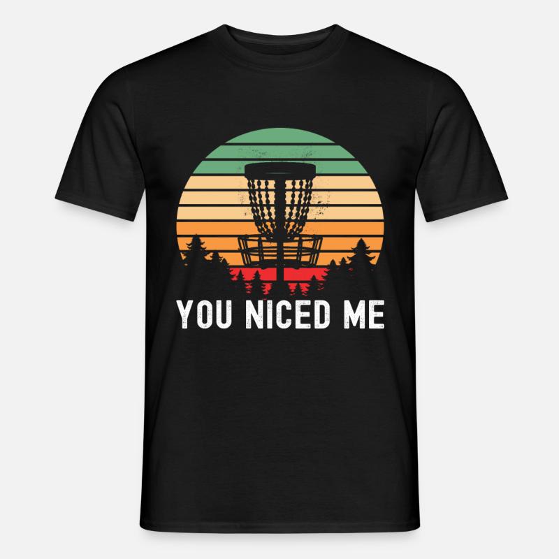 Disc Golf Disc Golfer - Männer T-Shirt - Schwarz