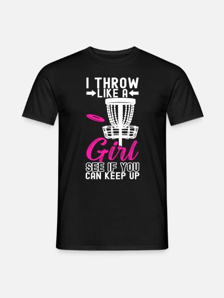 Disc Golf Disc Golfer - Men's T-Shirt - black