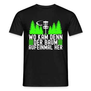 Disc Golf Disc Golfer - Männer T-Shirt - Schwarz - Vorne - AI Model Male 178 light (178cm)