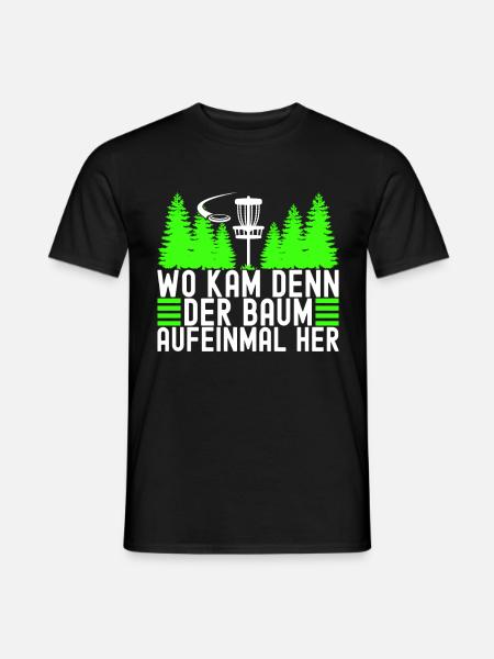 Disc Golf Disc Golfer - Männer T-Shirt - Schwarz