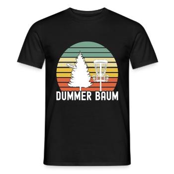 Disc Golf Disc Golfer - Männer T-Shirt - Schwarz - Vorne - AI Model Male 178 light (178cm)
