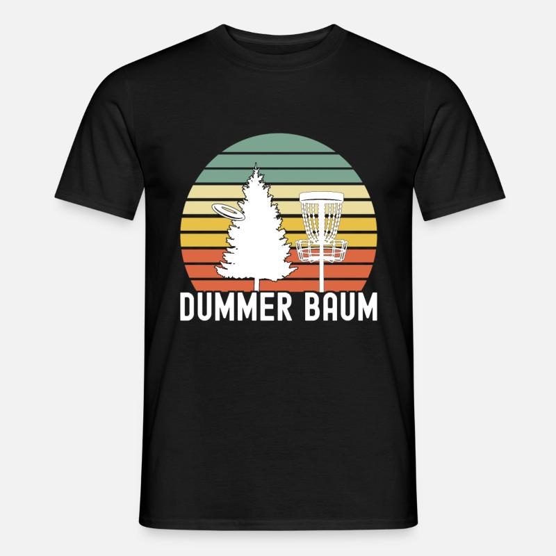Disc Golf Disc Golfer - Männer T-Shirt - Schwarz