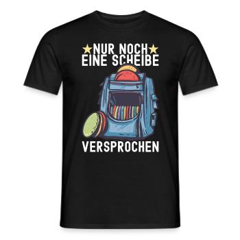 Disc Golf Disc Golfer - Männer T-Shirt - Schwarz - Vorne - AI Model Male 178 light (178cm)