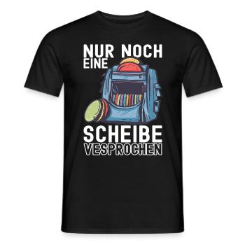 Disc Golf Disc Golfer - Männer T-Shirt - Schwarz - Vorne - AI Model Male 178 light (178cm)