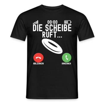 Disc Golf Disc Golfer - Männer T-Shirt - Schwarz - Vorne - AI Model Male 178 light (178cm)