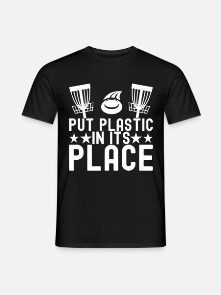 Disc Golf Disc Golfer - Men's T-Shirt - black