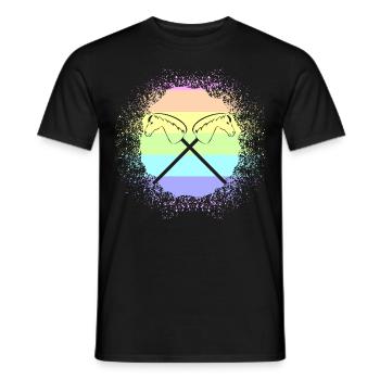Hobby Horse Steckenpferd Hobbyhorse - Men's T-Shirt - black - Front - AI Model Male 178 light (178cm)