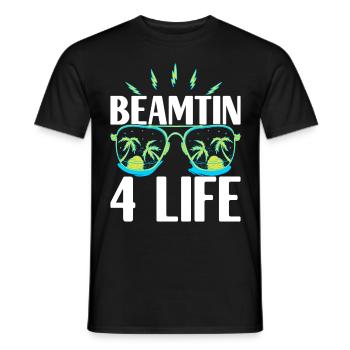 Beamter Beamtin Verbeamtung - Männer T-Shirt - Schwarz - Vorne - AI Model Male 178 light (178cm)