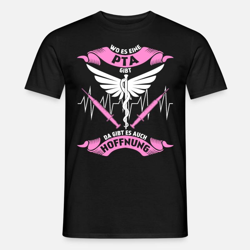 Pharmazeutisch technische Assistentin - Männer T-Shirt - Schwarz