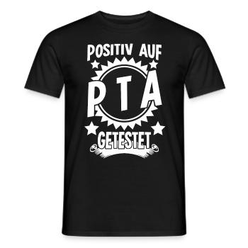 PTA Prüfung Pharmazie Apotheke - Männer T-Shirt - Schwarz - Vorne - AI Model Male 178 light (178cm)