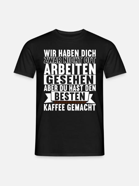 Abschiedsgeschenk Jobwechsel Kollegen - Männer T-Shirt - Schwarz
