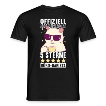 Farewell gift Job change colleagues - Men's T-Shirt - black - Front - AI Model Male 178 light (178cm)