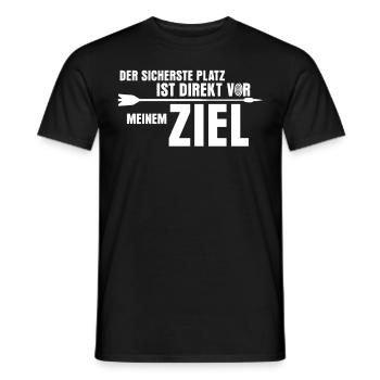 3D Bogensport Compoundbogen Langbogen - Männer T-Shirt - Schwarz - Vorne - AI Model Male 178 light (178cm)