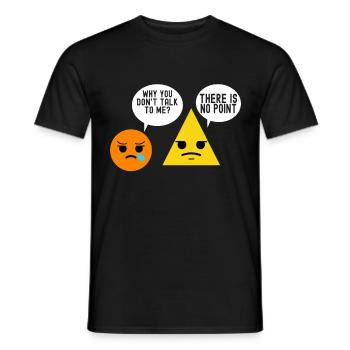 Math Teacher Mathematics - Men's T-Shirt - black - Front - AI Model Male 178 light (178cm)