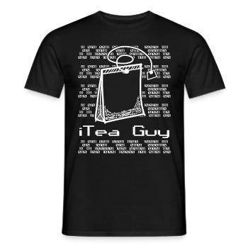 Informatik Vintage IT-Spezialist Nerd - Männer T-Shirt - Schwarz - Vorne - AI Model Male 178 light (178cm)