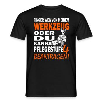 Industriemechaniker - Schrauber - Handwerker - Männer T-Shirt - Schwarz - Vorne - AI Model Male 178 light (178cm)