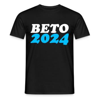 Beto 2024 - T-shirt homme - noir - Devant - AI Model Male 178 light (178cm)