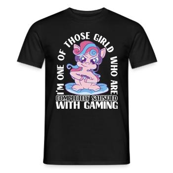 Joueurs de jeu - T-shirt homme - noir - Devant - AI Model Male 178 light (178cm)