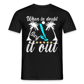 Windsurf Windsurf - Camiseta hombre - negro - delante - AI Model Male 178 light (178cm)