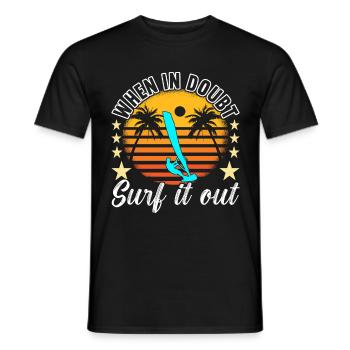 Windsurf Windsurf - Camiseta hombre - negro - delante - AI Model Male 178 light (178cm)