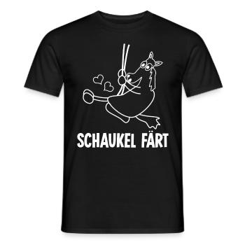 Pferd Färt Reiten Reiterin Reitsport - Männer T-Shirt - Schwarz - Vorne - AI Model Male 178 light (178cm)